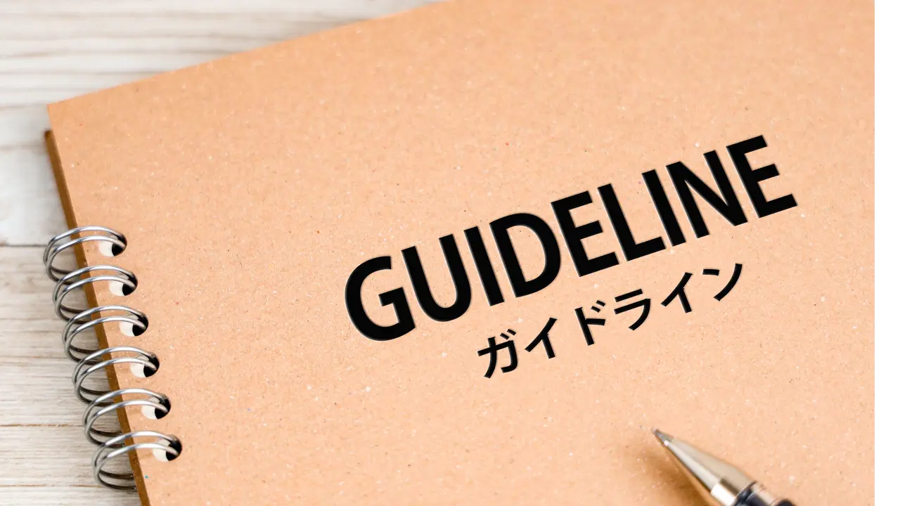 ガイドラインに沿って内容を整理のイメージ