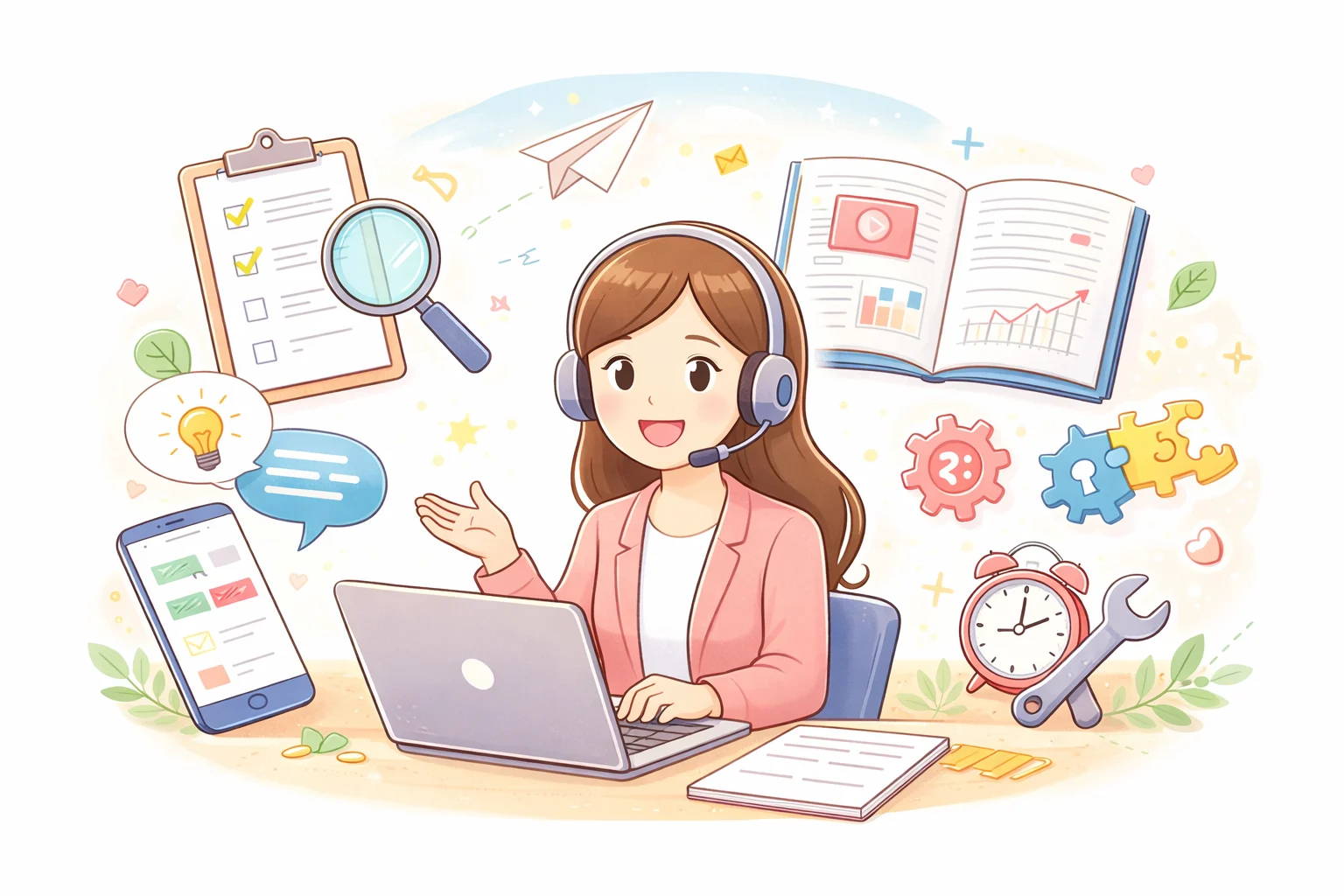 話すだけ報告書のサポートページを公開しました
